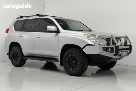 Silver 2013 Toyota Landcruiser Prado Wagon Altitude (4X4)