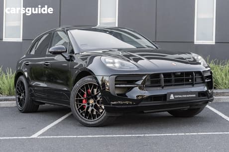 Black 2021 Porsche Macan Wagon Gts