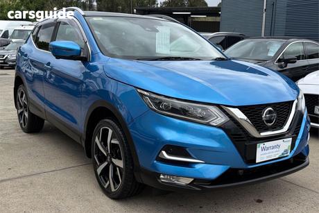Blue 2018 Nissan Qashqai Wagon Ti