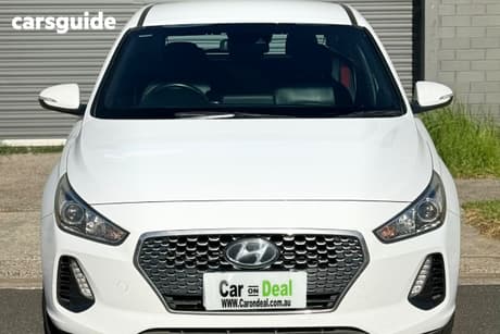White 2018 Hyundai I30 Hatchback Sr