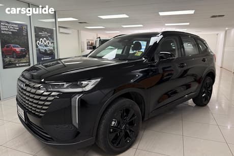 Black 2025 GWM Haval H6 Wagon Lux Hybrid