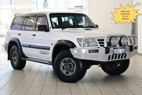 White 2003 Nissan Patrol Wagon St (4X4)
