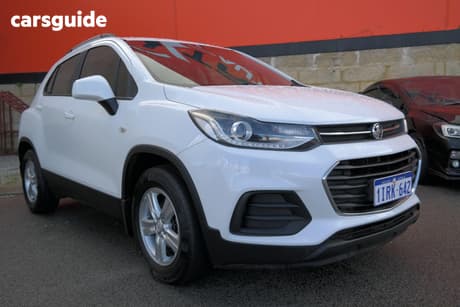 White 2018 Holden Trax Wagon Ls