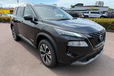 Black 2025 Nissan X-Trail Wagon St-L (4Wd) E-Power (Hybrid)