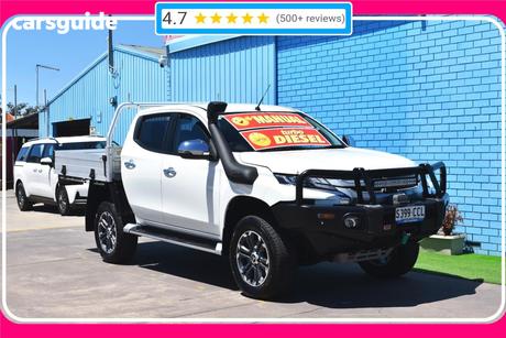 White 2019 Mitsubishi Triton Double Cab Pick Up Gls (4X4)