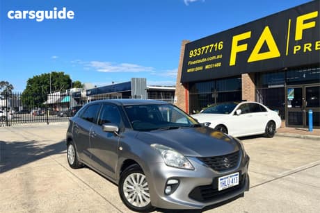 Silver 2019 Suzuki Baleno Hatchback Gl