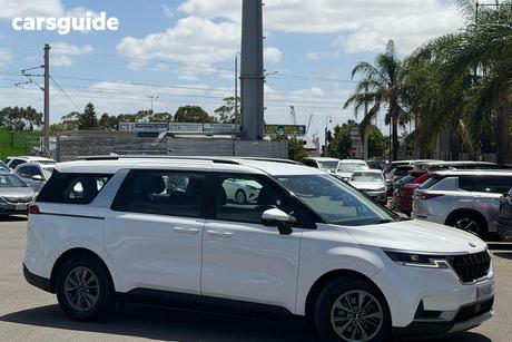 White 2021 Kia Carnival Wagon S