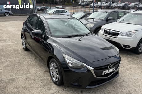 Black 2016 Mazda 2 Hatchback Neo