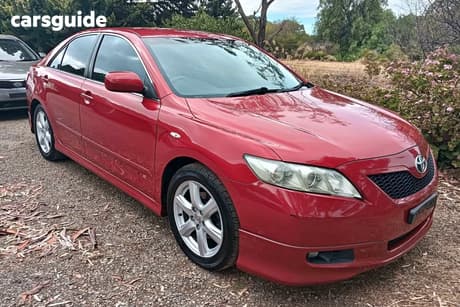 Red 2006 Toyota Camry Sedan Sportivo