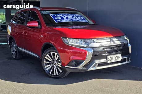 Red 2019 Mitsubishi Outlander Wagon Es 7 Seat (2Wd)