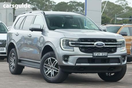 Silver 2025 Ford Everest Wagon Trend (4Wd)