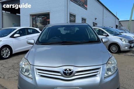 Silver 2012 Toyota Corolla Hatchback Ascent