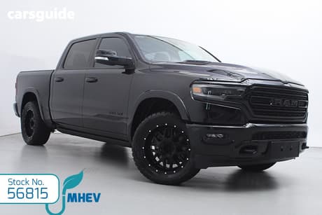 Black 2022 RAM 1500 Crew Cab Utility Limited