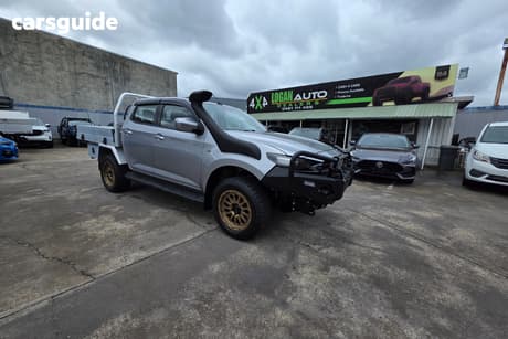 Grey 2020 Mazda BT-50 Dual Cab Chassis Xt (4X4)