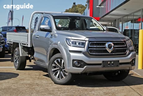 Silver 2025 GWM Cannon Cab Chassis Premium (4X2)