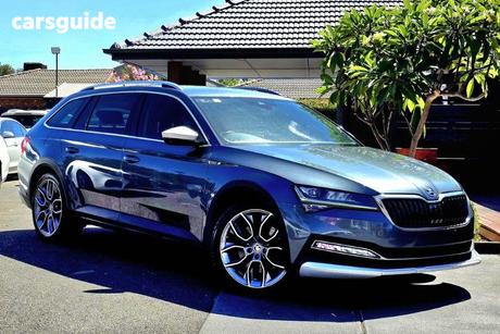 Grey 2020 Skoda Superb Wagon 200Tsi Scout Limited Edition