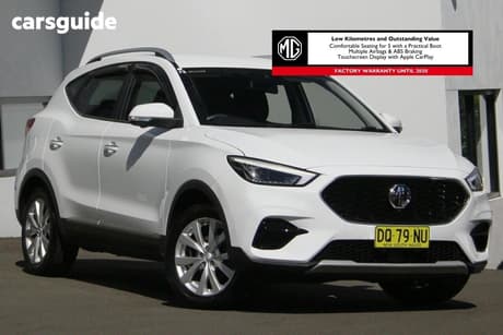 White 2023 MG ZS Wagon Excite