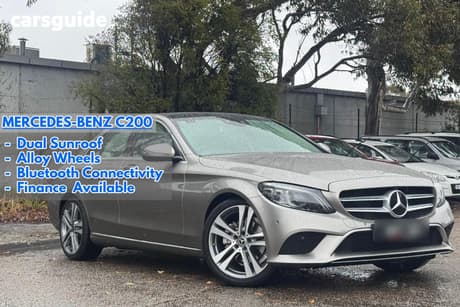 Gold 2019 Mercedes-Benz C200 Sedan Eq (Hybrid)