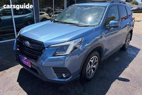Blue 2024 Subaru Forester Wagon 2.5I (Awd)