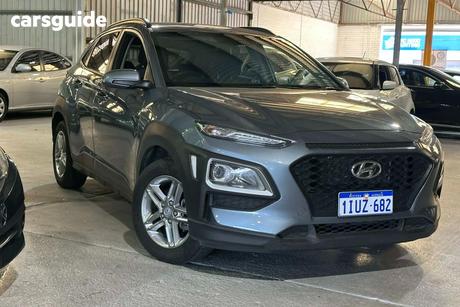 Silver 2019 Hyundai Kona Wagon Active (Fwd)