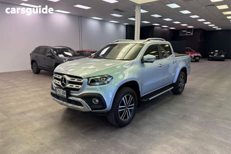 Silver 2018 Mercedes-Benz X250 Dual Cab Pick-up D Power (4Matic)