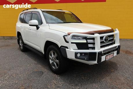 White 2021 Toyota Landcruiser Wagon Lc300 Vx (4X4)