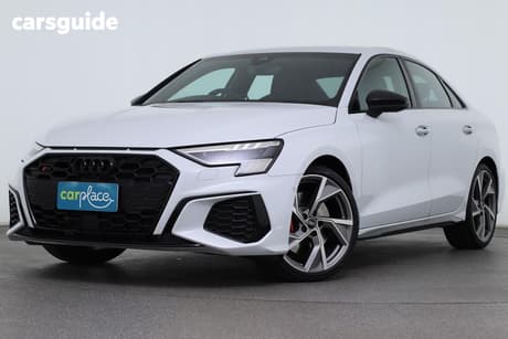 White 2022 Audi S3 Sedan 2.0 Tfsi Quattro