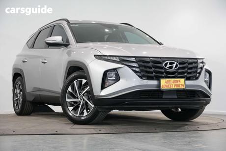 Silver 2022 Hyundai Tucson Wagon Elite (Awd)