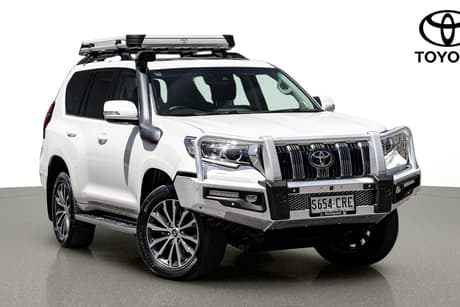 White 2022 Toyota Landcruiser Prado Wagon Kakadu