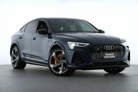 Blue 2021 Audi E-Tron Sportback S Quattro