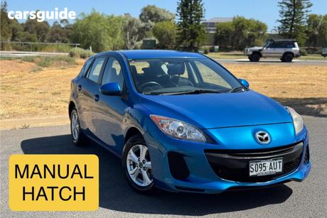 Blue 2012 Mazda 3 Hatchback Neo