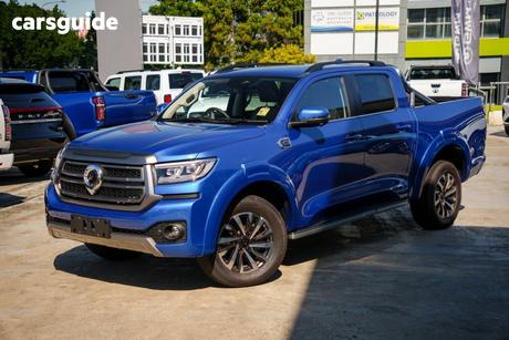 Blue 2025 GWM Cannon Dual Cab Utility Ultra (4X4)