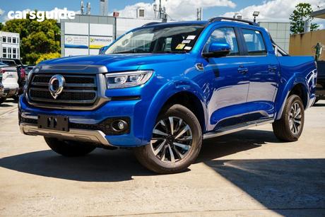 Blue 2025 GWM Cannon Dual Cab Utility Lux (4X4)