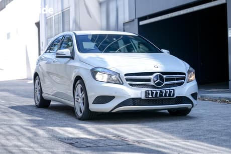 White 2014 Mercedes-Benz A180 Hatchback Be
