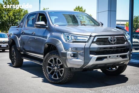Grey 2024 Toyota Hilux Double Cab Pick Up Rogue 48V (4X4)
