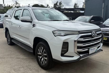 White 2024 LDV T60 Double Cab Utility Max Pro (4X4)