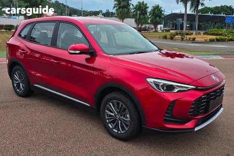 Red 2025 MG ZS Wagon Essence Hybrid+