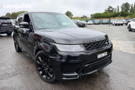 Black 2020 Land Rover Range Rover Sport Wagon Sdv6 Hse (225Kw)