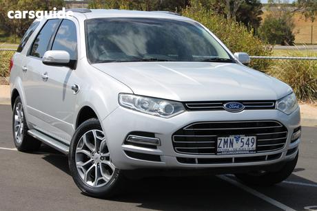 Silver 2012 Ford Territory Wagon Titanium (Rwd)