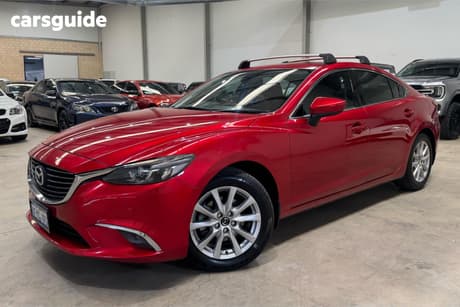 Red 2015 Mazda 6 Sedan Touring