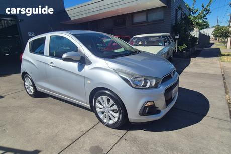Silver 2016 Holden Spark Hatchback Lt