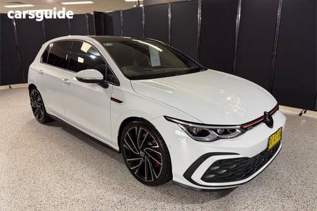 White 2023 Volkswagen Golf Hatchback Gti