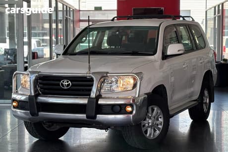 White 2012 Toyota Landcruiser Wagon Gxl (4X4)