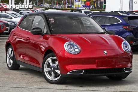 Red 2025 GWM ORA Hatchback Extended Range