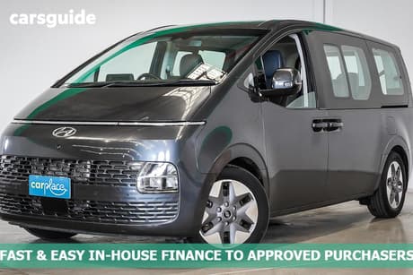 Grey 2021 Hyundai Staria Wagon Highlander