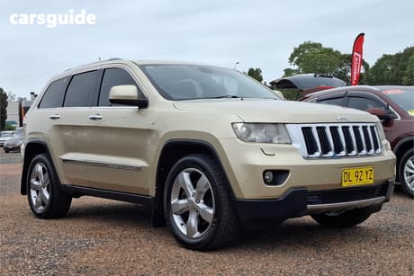 Gold 2012 Jeep Grand Cherokee Wagon Limited (4X4)