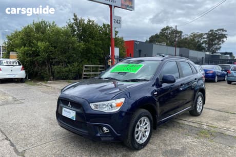 Blue 2010 Mitsubishi ASX Wagon (2Wd)