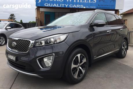 Grey 2016 Kia Sorento Wagon Sli (4X4)