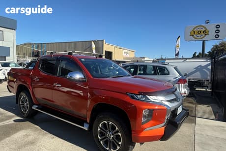 Orange 2019 Mitsubishi Triton Double Cab Pick Up Gls (4X4)