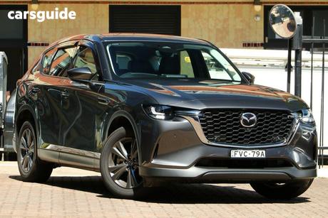 Grey 2025 Mazda CX-60 Wagon G25 Evolve